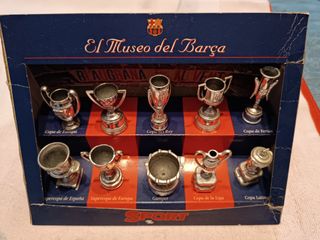 Merchandise FC Barcelona, tazas, bandera, bufanda