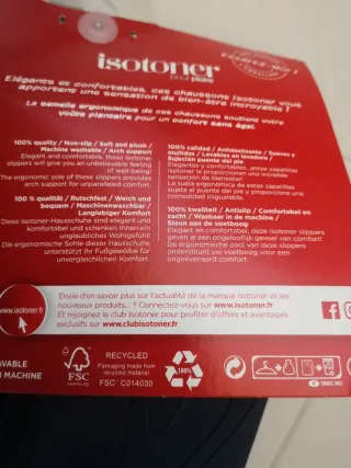 Zapatillas Isotoner Junior Talla 39