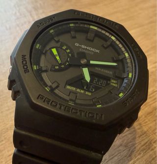 Casio G-Shock Negro y Verde