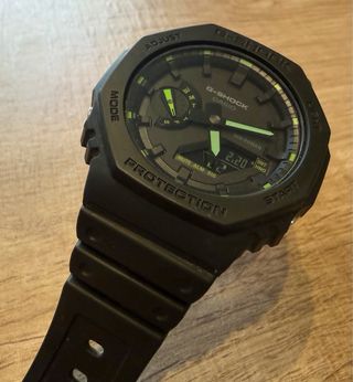 Casio G-Shock Negro y Verde