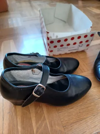 Zapatos de Flamenco Negros