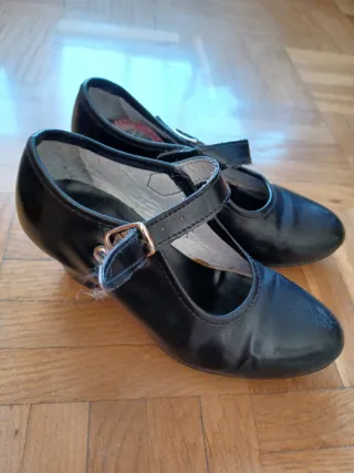 Zapatos de Flamenco Negros