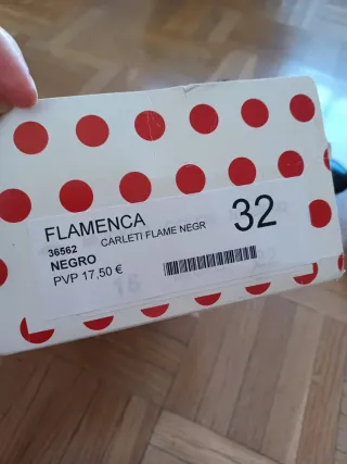 Zapatos de Flamenco Negros