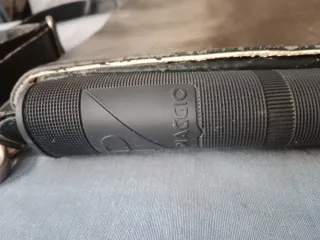 Bolso bandolera Vespa negro y gris