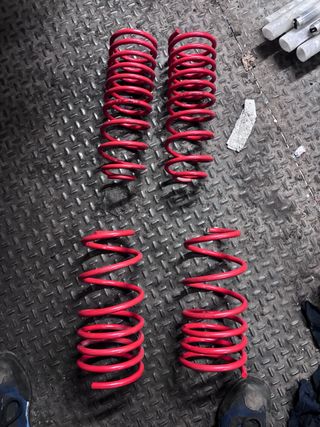 Muelles Suspension BMW E46 Rojos
