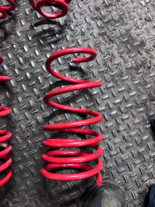 Muelles Suspension BMW E46 Rojos