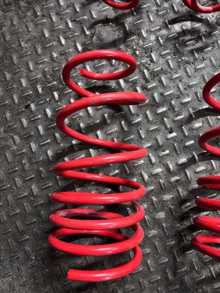 Muelles Suspension BMW E46 Rojos
