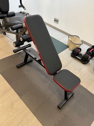 Banco de pesas ajustable