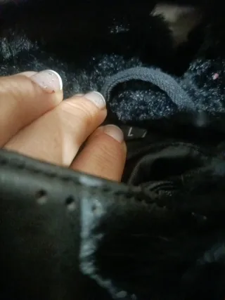 Chaquetón negro de mujer invierno con capucha pelo