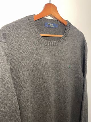 Maglione Polo Ralph Lauren Grigio Taglia L