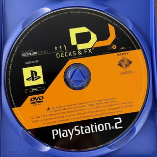 DJ DECKS & FX Coccoluto Edition PS2 completo