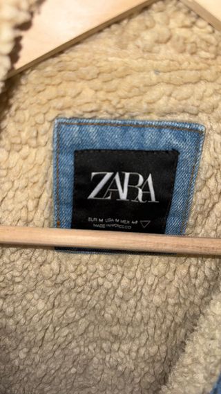 Chaqueta Zara vaquera forrada