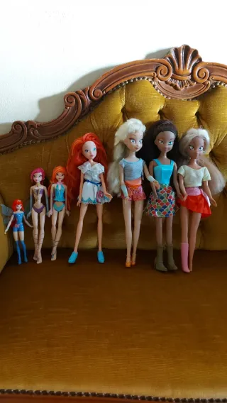 Lotto bambole Winx