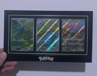 Marco 3D Pokémon - Trío Evolutivo