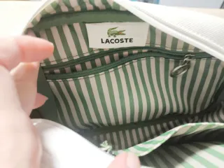 Bolso Lacoste Blanco
