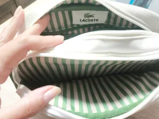 Bolso Lacoste Blanco