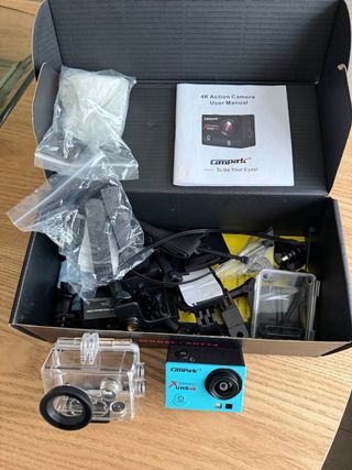 Cámara Campark ACT74 4K Sumergible