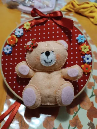 Ornamento Orsetto per cameretta bimba