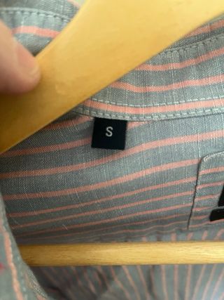 Camisa McGregor Rayas Grises y Rosas