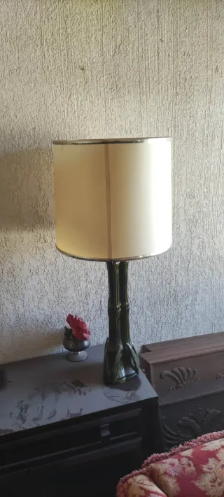 Lámpara de mesa cerámica vintage