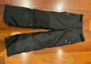 Pantalones de esquí negros de decatlon