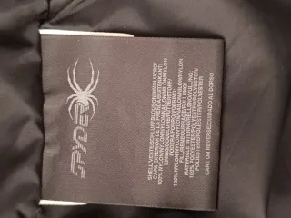 Chaqueta Spyder Sintética Capucha Azul