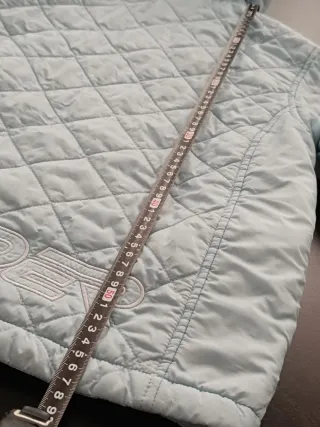 Chaqueta Spyder Sintética Capucha Azul