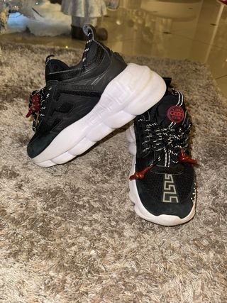 Versace Chain Reaction Sneakers Nero
