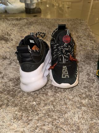 Versace Chain Reaction Sneakers Nero