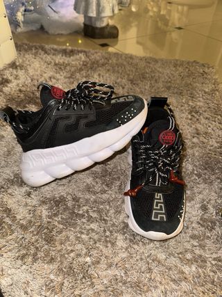 Versace Chain Reaction Sneakers Nero