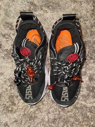 Versace Chain Reaction Sneakers Nero