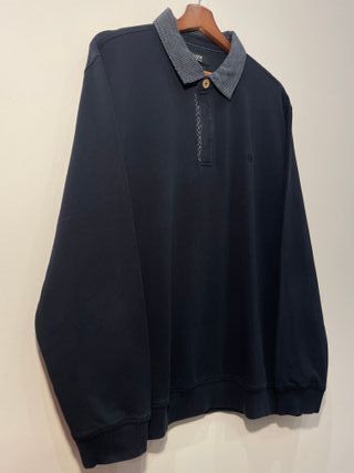 Bugatti Felpa Girocollo Blu Navy Y2K XXL