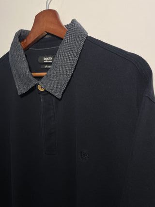 Bugatti Felpa Girocollo Blu Navy Y2K XXL