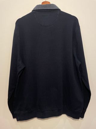 Bugatti Felpa Girocollo Blu Navy Y2K XXL