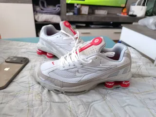 Nike Shox Ride 2 Supreme Blanco/Rojo