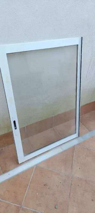 Hojas correderas ventana doble acristalamiento