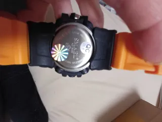 Reloj SMAEL Negro y Naranja