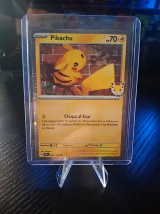 Pikachu Holo 30 Aniversario Edición Especial