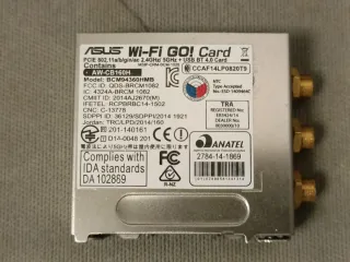 Tarjeta WiFi Bluetooth mPCIe para 3 antenas