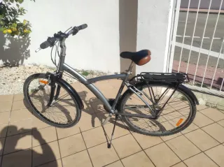Bicicleta B'Twin Gris