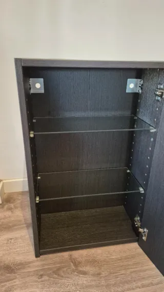 Mueble auxiliar baño madera