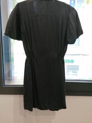 2 Vestidos Camiseros Negros Talla XS