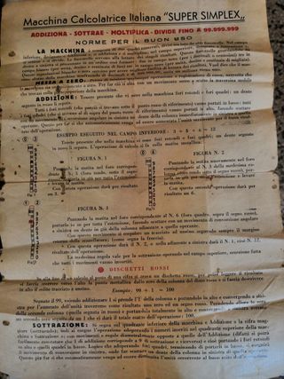 Macchina calcolatrice meccanica Brunsviga