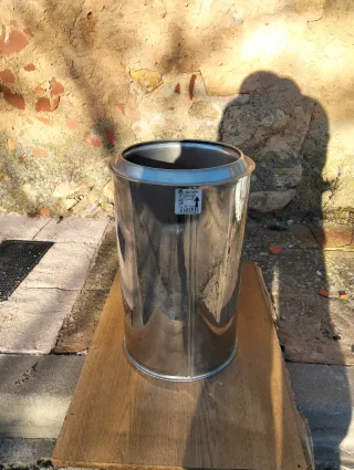 Tubo de chimenea Negarra metálico