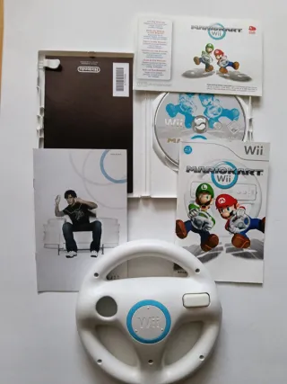 Mario Kart Wii + Volante Nintendo Wii
