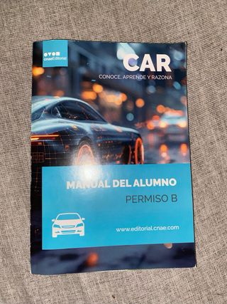 Libro autoescuela COCHE Permiso B