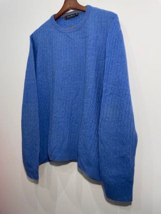 Maglione Conte Of Florence Azzurro TG XXL