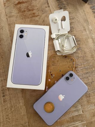 iPhone 11 128GB Viola con Batteria Nuova