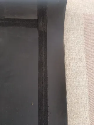 2 Tappeti in tessuto beige e marrone