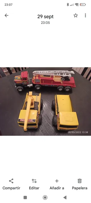 Camión Bomberos Juguete Timton Falls